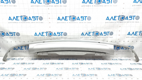 Rear bumper trim lower Volvo XC90 16-22 under chrome tips, without towbar, under parking sensors, scratches