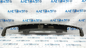 Rear bumper trim lower Volvo XC90 16-22 under chrome tips, without towbar, under parking sensors, scratches