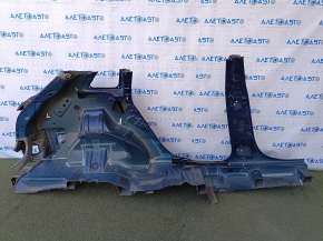 Quarter wing rear left Lincoln Nautilus 19-23 on the body, blue, made, dented, with the central pillar