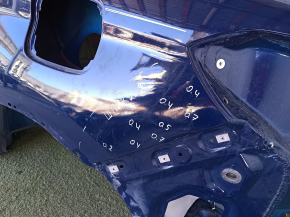 Quarter wing rear left Lincoln Nautilus 19-23 on the body, blue, made, dented, with the central pillar