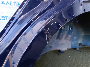 Quarter wing rear left Lincoln Nautilus 19-23 on the body, blue, made, dented, with the central pillar