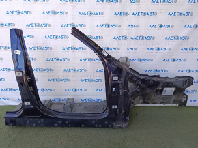 Front right quarter BMW X5 F15 14-18 blue, with central pillar, butt