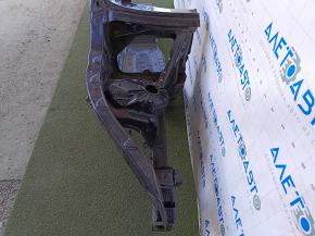 Front right quarter BMW X5 F15 14-18 blue, with central pillar, butt