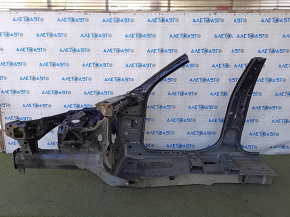 Front right quarter BMW X5 F15 14-18 blue, with central pillar, butt