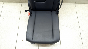 Rear seat center Volvo XC90 16-22 leather black for 2 rows, for cleaning