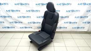 Rear seat left Volvo XC90 16-22 leather black for 2 rows, for cleaning
