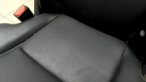Rear seat left Volvo XC90 16-22 leather black for 2 rows, for cleaning
