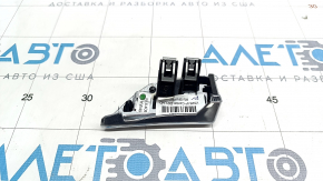 Front panel trim center Volvo XC90 16-22 gray with chrome