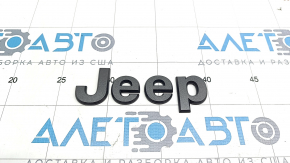 Emblem hood inscription Jeep Compass 17- gray