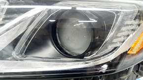 Headlight front left complete Toyota Camry v70 18-20 halogen + LED, driftwood