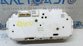 Instrument cluster Lexus RX400h 06-09 USA scratches, broken latches