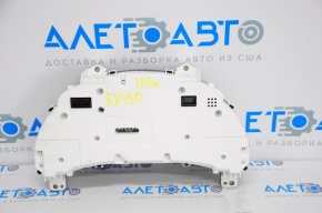 Instrument cluster Lexus RX450h 10-15 108k scratches