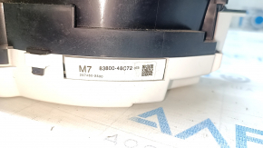 Instrument cluster Lexus RX450h 10-15 scratches