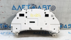Instrument cluster Lexus RX450h 10-15 scratches, no body fragment