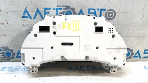 Instrument cluster Lexus RX350 10-15 scratches, crack in mount