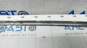 Molding rear bumper central Mercedes W213 E 17-20 chrome, Luxury, broken fasteners, dented