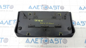 Front bumper number plate area Mercedes W213 E 300/350/400/450 17-20 cracks in fasteners