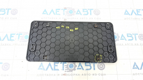 Mercedes W213 E 300/350/400/450 17-20 trunk lid license plate frame broken mount