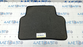 Rear left interior mat Mercedes W213 E 300/400/43 17 black cloth, for cleaning