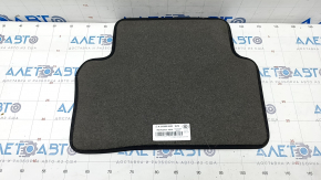 Rear right interior mat Mercedes W213 E 300/400/43 17 black cloth, for cleaning