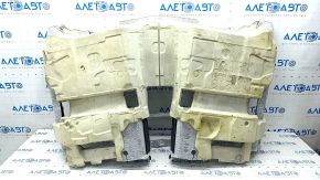 Rear floor covering Mercedes W213 E 17-23 black, for cleaning