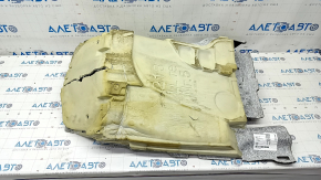 Floor covering front right Mercedes W213 E 17-23 black, needs cleaning, crack in foam