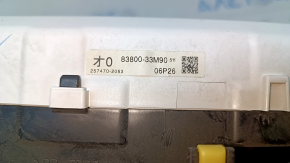 Instrument cluster Lexus ES300h 13-15 prerest scratches