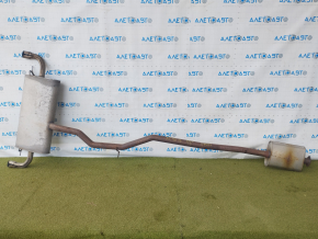 Exhaust line rear part with barrel Volvo XC90 16-21 T5 sawed off studs