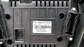 Lincoln MKZ 13-16 Multimedia and Climate Control with ECO Button, Scratch on Chrome