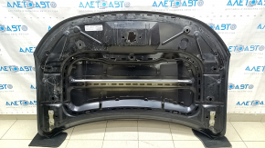 Jeep Compass 17 bare hood - black PXJ with gray, aluminum, chips, sand