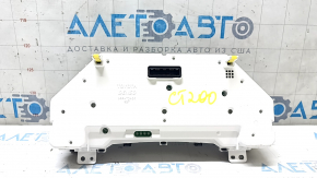 Instrument cluster Lexus CT200h 11-17 scratches, broken latch