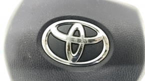 Airbag in the steering wheel driver Toyota Camry v70 18-24 black, rusty pyropatron, chrome is used