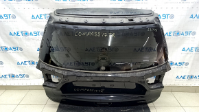 Naked tailgate with glass Jeep Compass 17- black PXJ