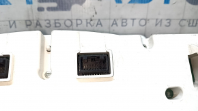 Instrument cluster Toyota Camry v40 07-09 hybrid scratches broken brightness control, broken latches