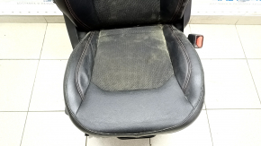 Jeep Compass 19-21 passenger seat with airbag, mechanical, combined black leather with red stitching, Trailhawk, dry cleaning