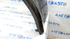 Front bumper bare Toyota Camry v70 18-20 LE\XLE without parking sensors, graphite, pressed, scratches, broken fasteners, torn