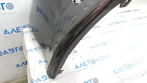 Front bumper bare Toyota Camry v70 18-20 LE\XLE without parking sensors, graphite, pressed, scratches, broken fasteners, torn