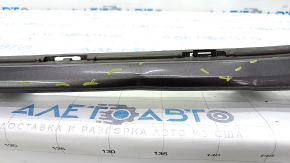Front bumper bare Toyota Camry v70 18-20 LE\XLE without parking sensors, graphite, pressed, scratches, broken fasteners, torn