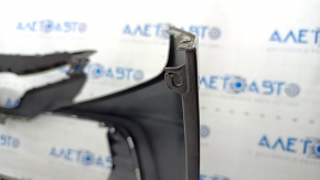 Front bumper bare Toyota Camry v70 18-20 LE\XLE without parking sensors, graphite, pressed, scratches, broken fasteners, torn