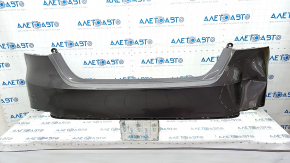 Bare rear bumper Toyota Camry v70 18-24 L/LE/XLE without parking sensors graphite 1H1, pressed, scratches, broken mount