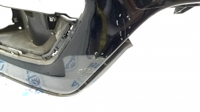 Bumper front bare upper part Jeep Compass 17-21 Trailhawk, black, scratches