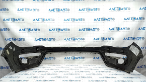 Bumper front bare upper part Jeep Compass 17-21 Trailhawk, black, scratches