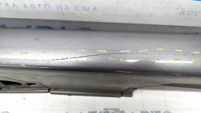 Left threshold Toyota Camry v70 18-24 LE\XLE graphite 1H1 scratches, cracks
