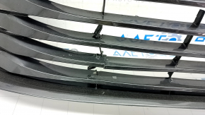 Lower grille of front bumper Toyota Camry v70 18-20 L/LE usa without hook without fog lights, broken, pressed, broken fasteners