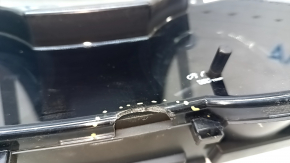 Instrument cluster Toyota Avalon 13-18 hybrid scratches, missing glass fragment, broken latch, crack on mount