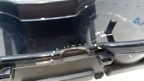 Instrument cluster Toyota Avalon 13-18 hybrid scratches, missing glass fragment, broken latch, crack on mount