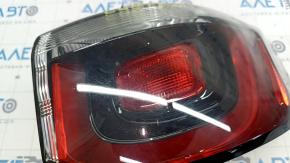 Light outer wing right Jeep Compass 19- halogen, scratches