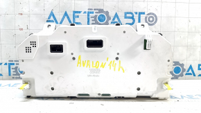 Toyota Avalon 13-18 hybrid instrument cluster scratches, broken latch