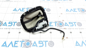 Jeep Compass Shifter Cover 19-21 Red Stitching and Frame, Trailhawk, Broken Frame, Scratches