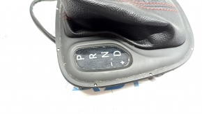 Jeep Compass Shifter Cover 19-21 Red Stitching and Frame, Trailhawk, Broken Frame, Scratches